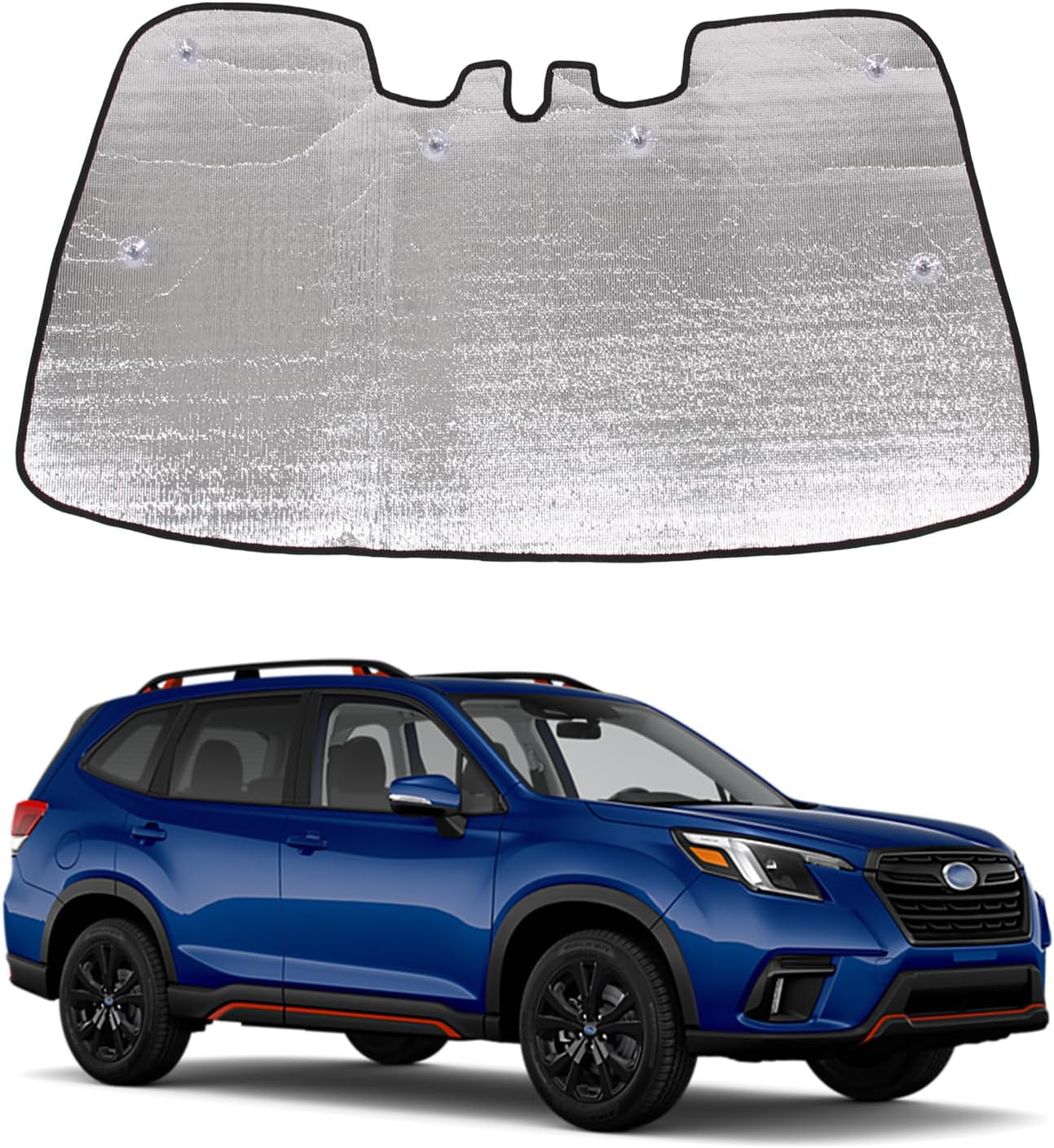 Amazon.com: Windshield Sun shade for Subaru Forester 2019-2024, Front ...