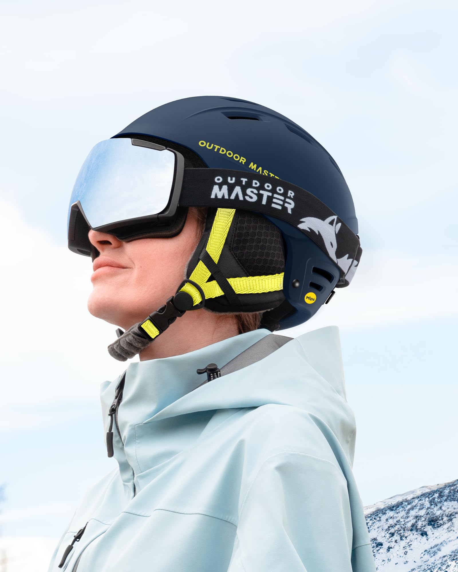 Amazon.com: OutdoorMaster MIPS Ski Helmet - Kelvin II MIPS Snow