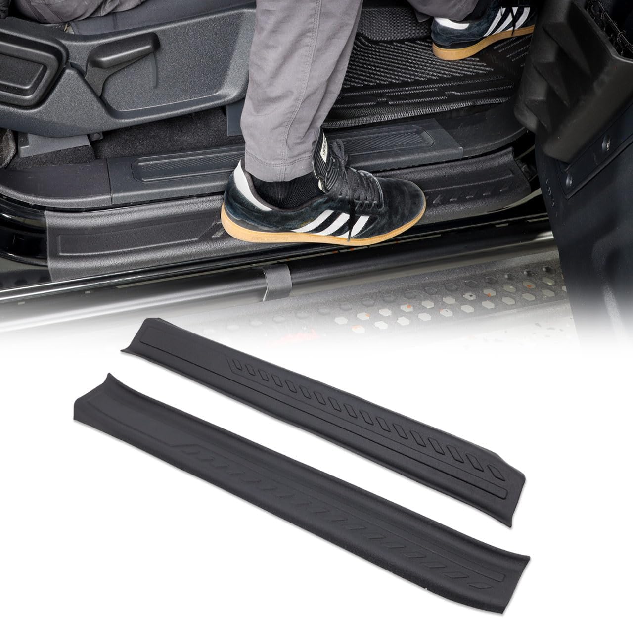 IAG I-Line TPE Door Sill Protector for Ford Bronco 2 Door 2021+ (Not Sport)