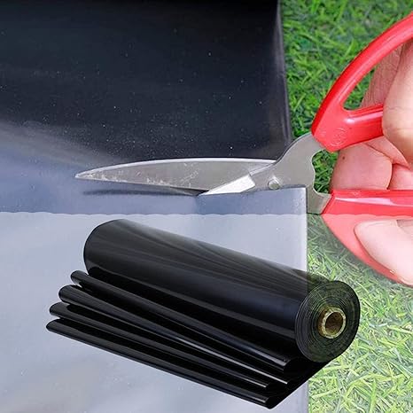 Image Pond Rubber Liner, 0.2mm Waterproof Garden Pool Membrane, HDPE Membrane - Pre Cut 8x8m 8x12m 8.5x10m 9x9m 9.5x10m 10x12m for Waterfall Backyard Koi Pond Liner (Size : 10x15m(32.8x49.2ft))