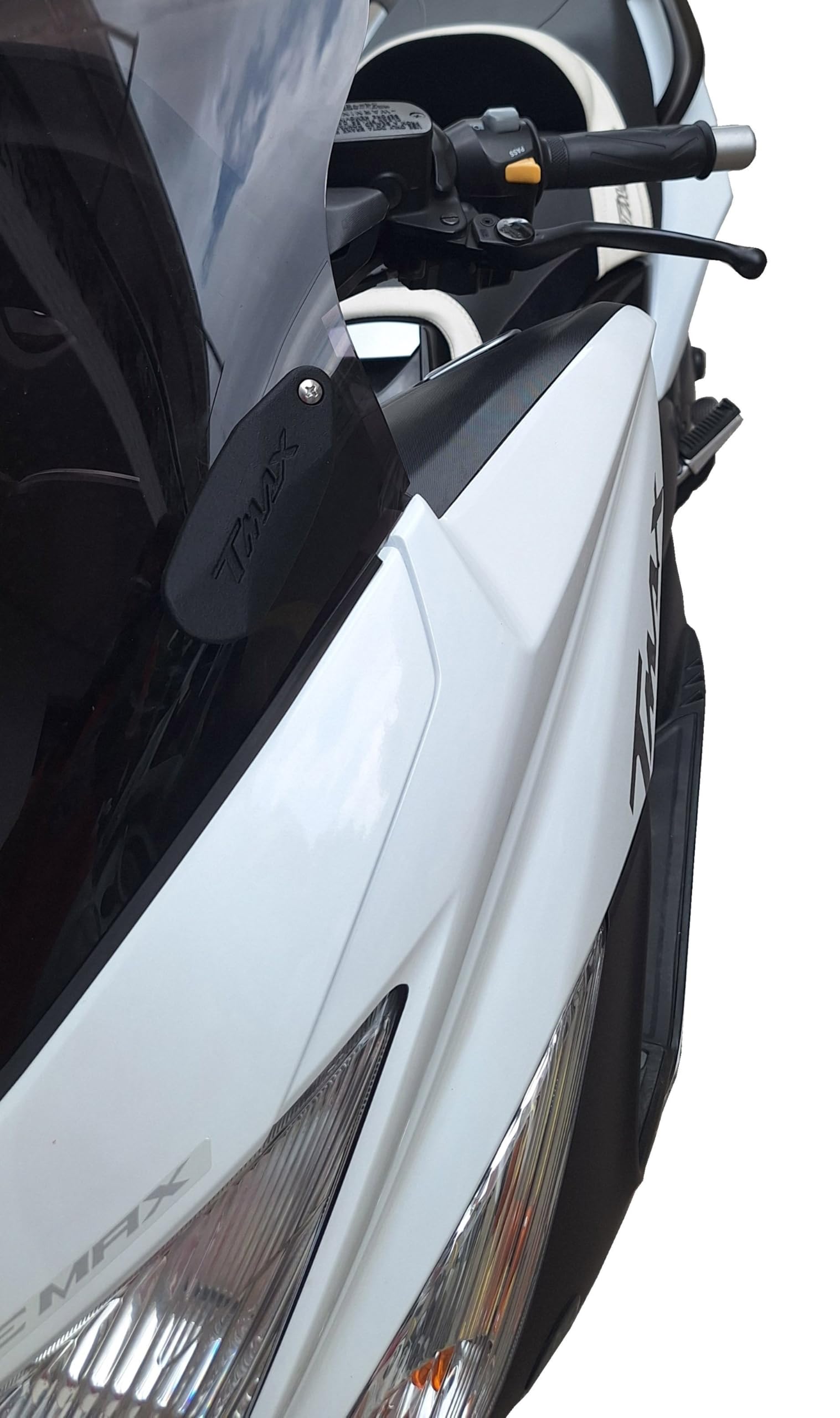 MOTORISE piastre di chiusura per specchietti compatibili con Yamaha T-Max 500 2008-2011