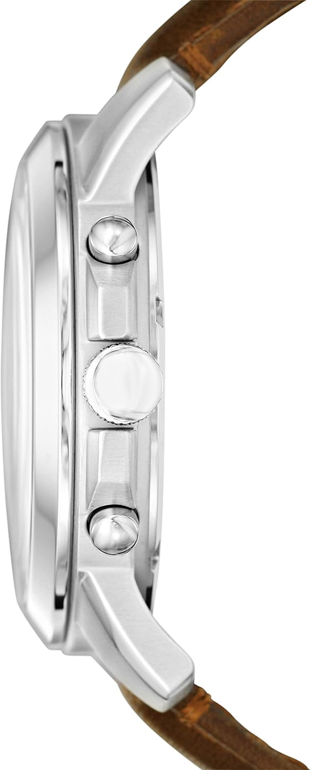 Vista 2 de Fossil Grant - Reloj cronógrafo de cuarzo de acero inoxidable para hombre Cronógrafo movimiento de cuarzo