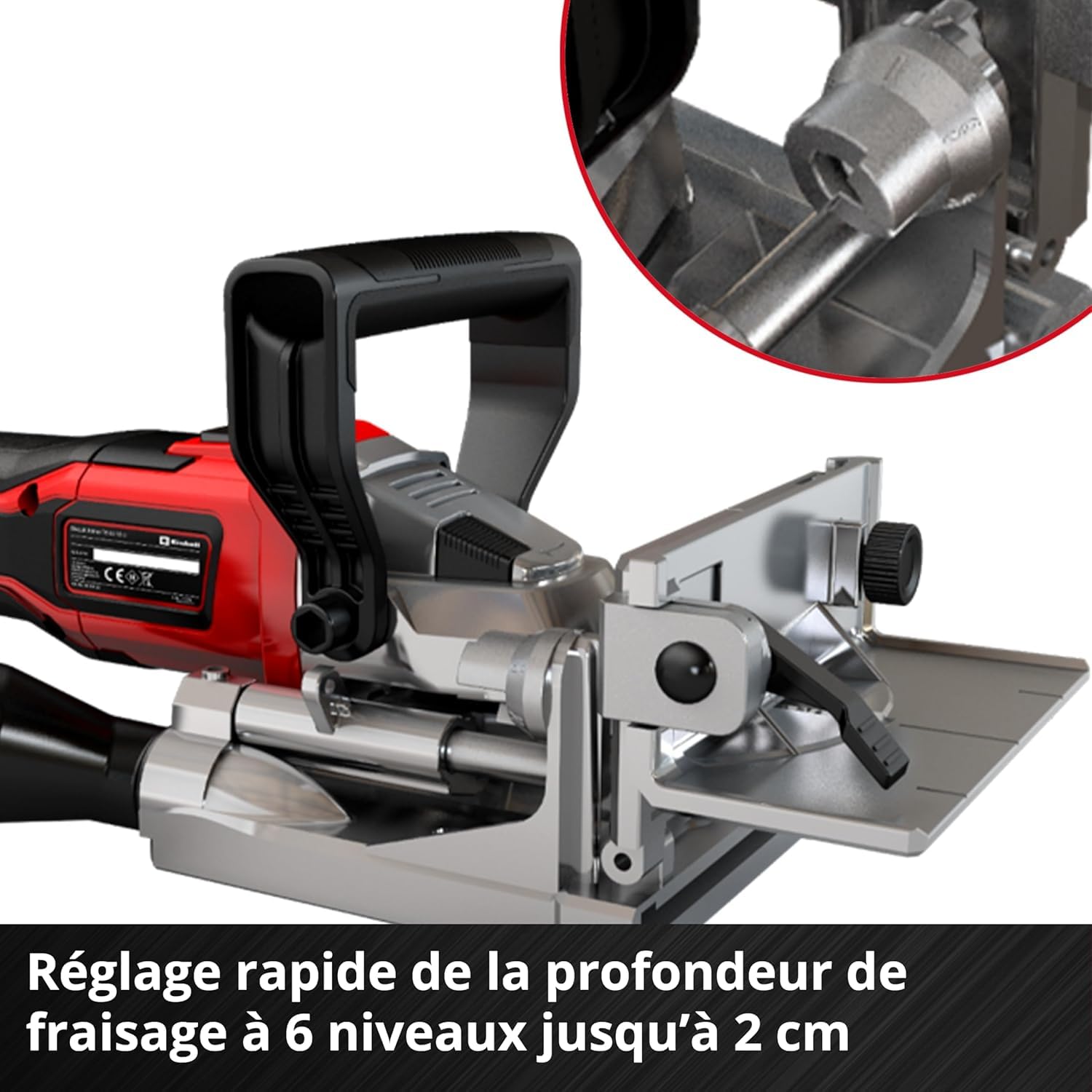 Einhell Fraiseuse à lamelles sans fil TE-BJ 18 Li-Solo