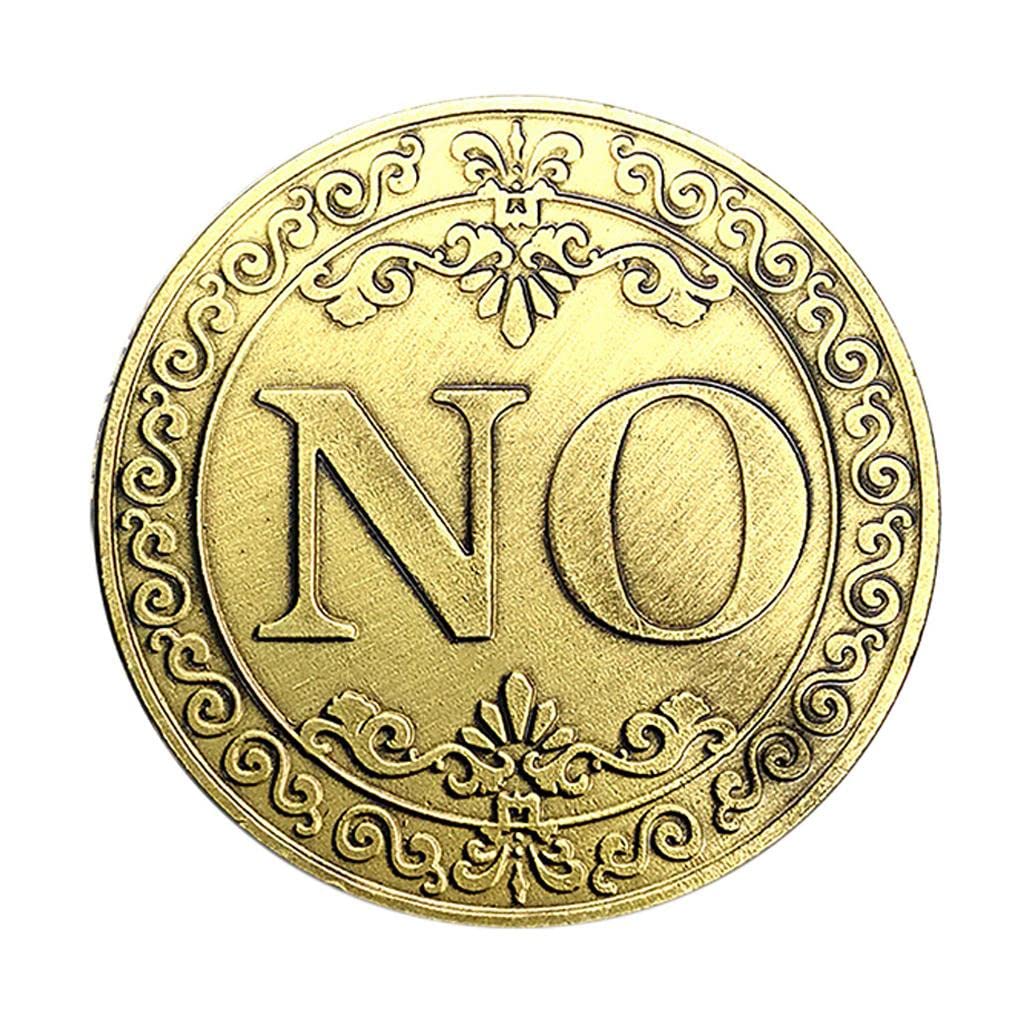 Yes/No Decision Making Souvenir Commemorative Cions Collection Decoration | Decorative | Vintage | Retro | Collector's Item