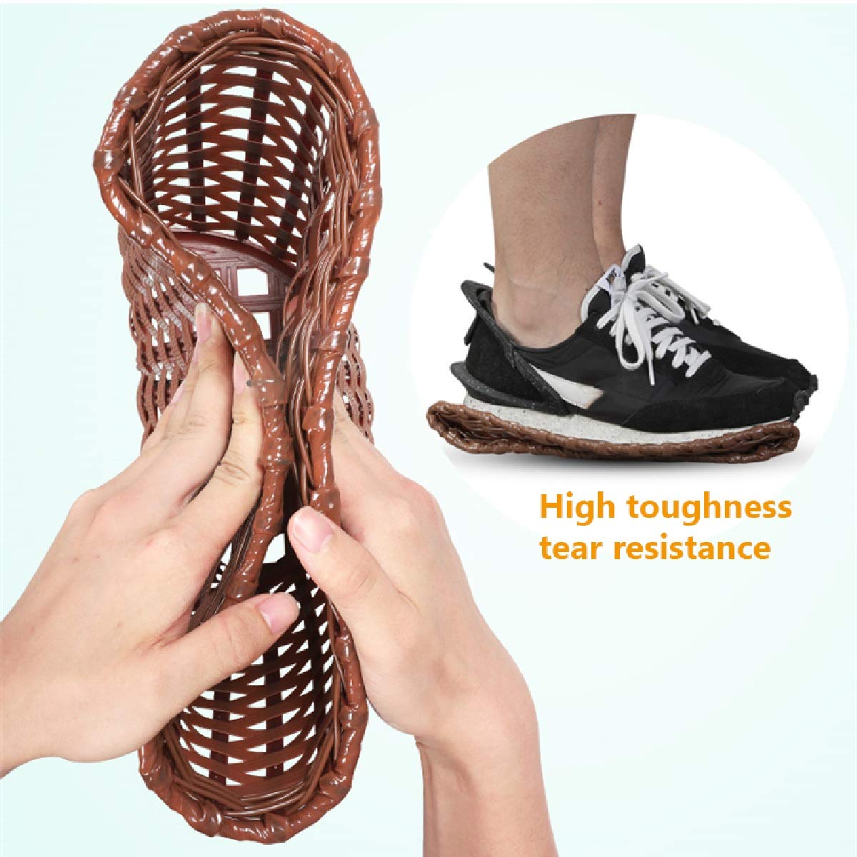 Cesta de Bicicleta Niña, Manillar Retro Tejido Natural Mimbre de Ratán Clásico Retirable Accesorio de Bici Instalación Fácil