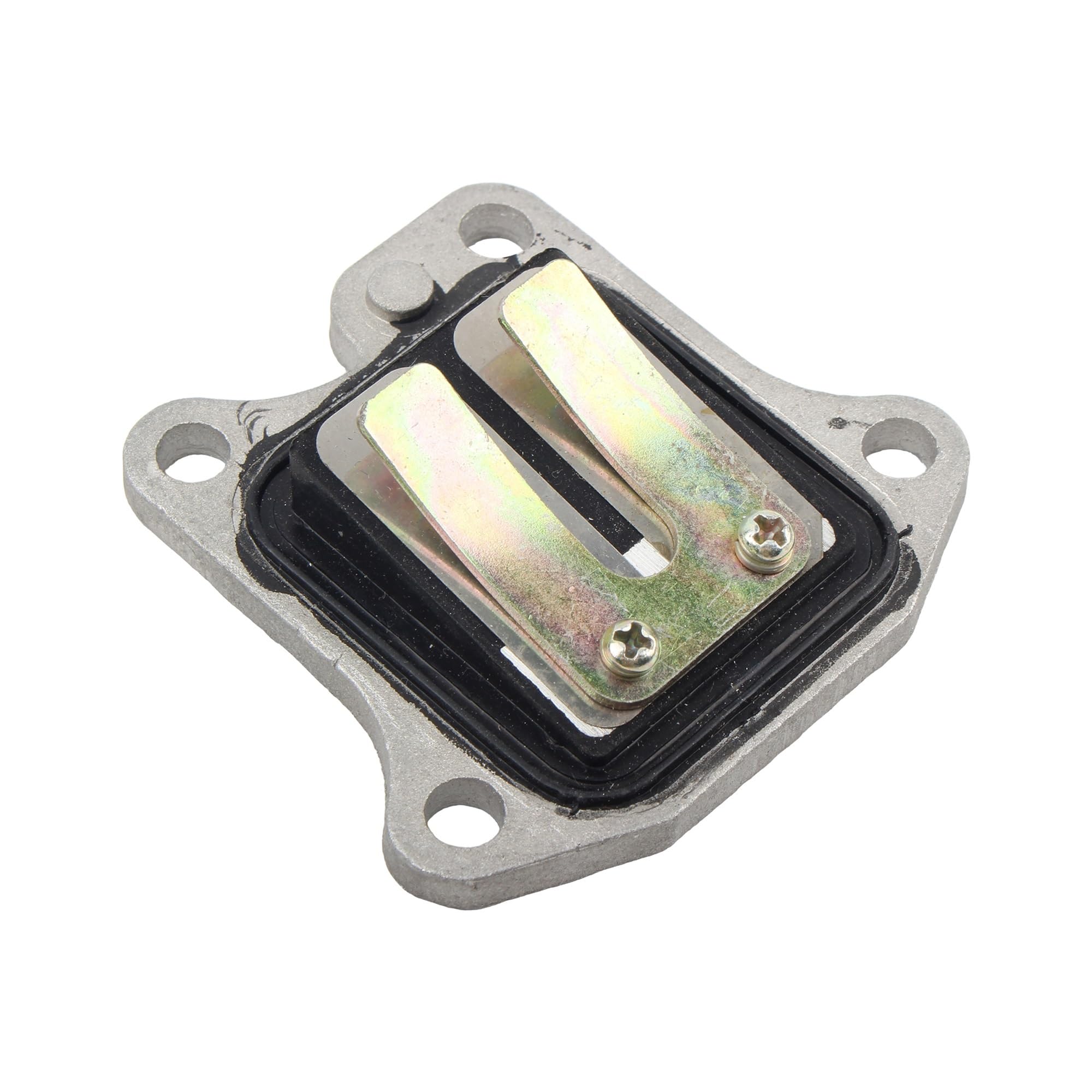 Fit for Jialing CJ50 Motorcycle Reed Valve Block with Petals Membran Assy Two-Stroke Moped Scooter Valves Reed Valve Carburetor Reed Valve