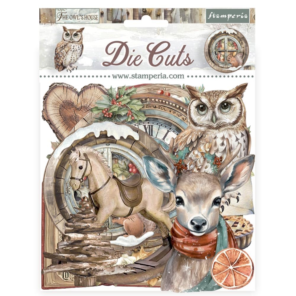 Stamperia DFLDC119 Scrapbook Pad, Multicoloured, 15 cm x 15 cm