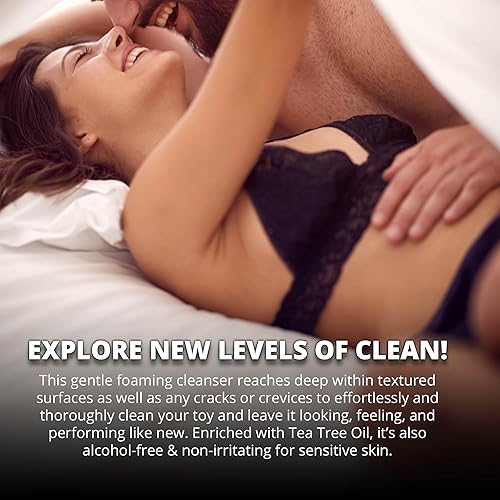 Miniatura 9 de Adam and Eve 4 en 1 Pure and Clean Misting - Limpiador de juguetes sexuales para adultos, spray transparente de acción rápida con aroma fresco