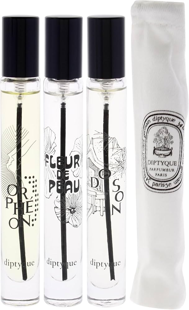 Amazon.com : Diptyque Discovery Mini Set for Unisex - 3 Pc Mini