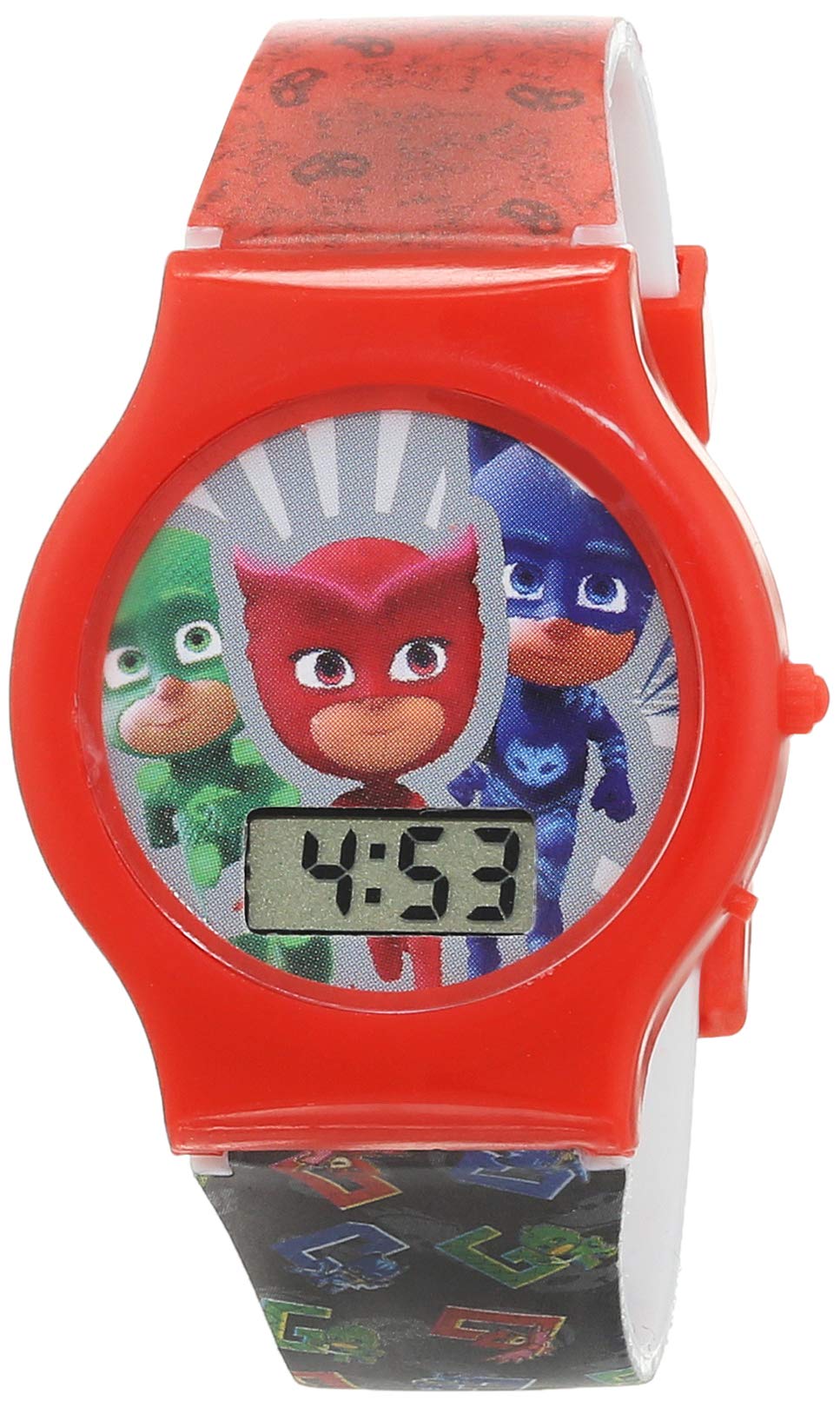 Diakakis 000484053 Orologio Digitale In Clamshell Pj Maschere, Multicolore-image