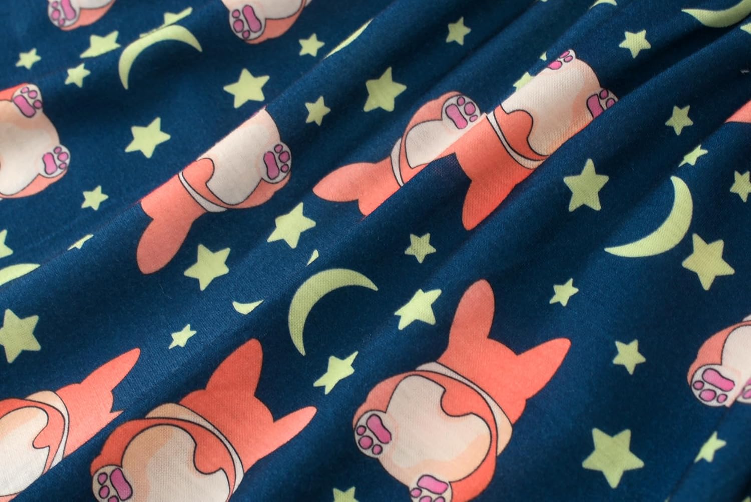 CYCHELRY Cute Cartoon Pajamas for Big Girls Soft Long Sleeve Winter Nighty PJS 2PCS Sleepwear Set Size 6-16 - Image 6