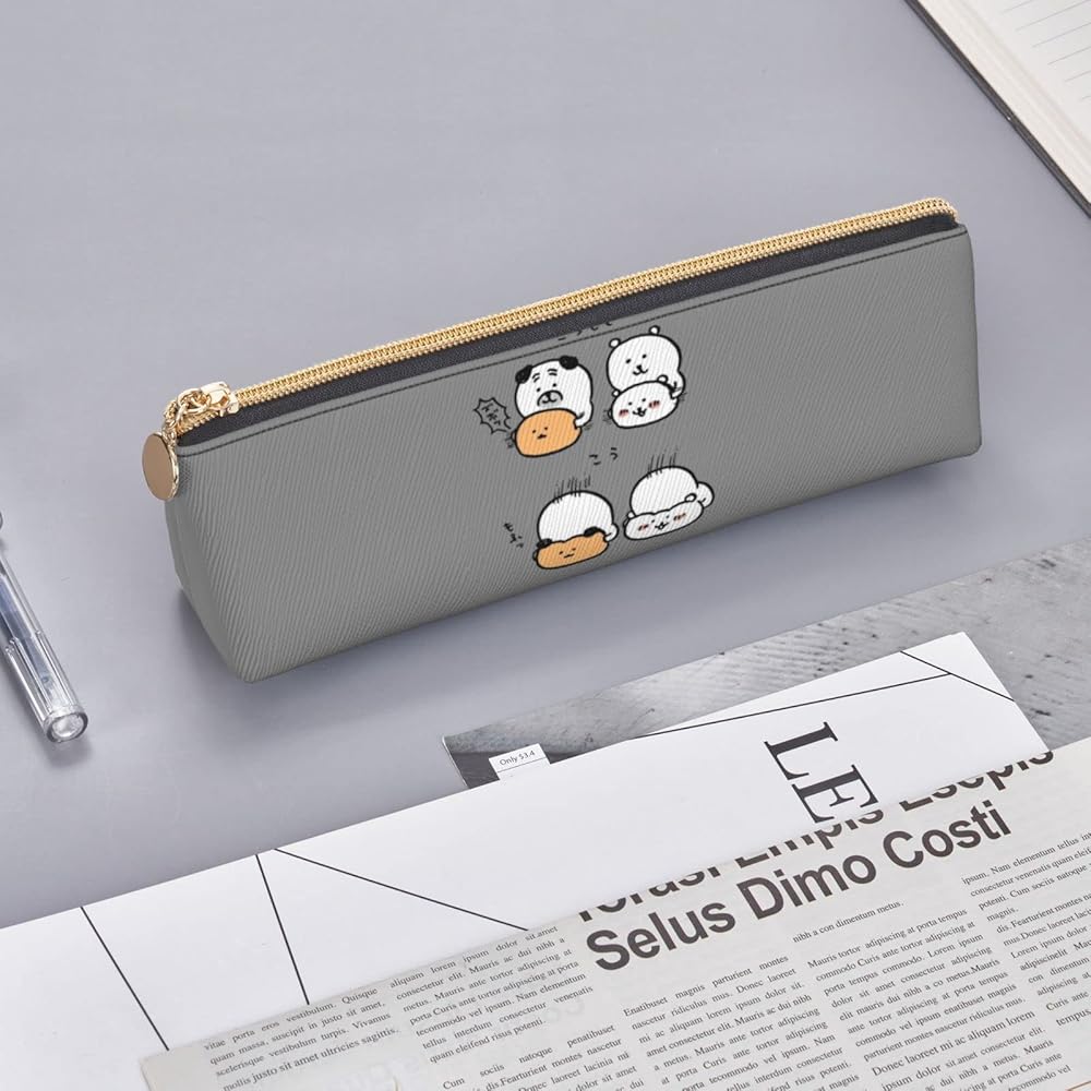 新品 自分ツッコミくま ペンケース ポーチ ナガノくま 自分ツッコミくま ペンケース 筆箱 文房具 ポーチ