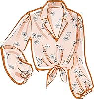 Vista 4 de McCall's Misses' Top - Kit de patrones de costura con código M8198, tallas 16-18-20-22-24, multicolor