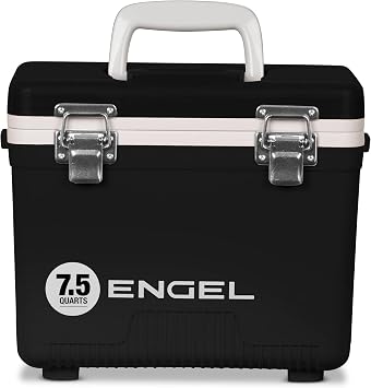Engel UC7 7.5qt Leak-Proof, Air Tight, Drybox Cooler and Small Hard Shell Lunchbox for Men and Women