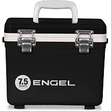 Engel UC7 7.5qt Leak-Proof, Air Tight, Drybox Cooler and Small Hard Shell Lunchbox for Men and Women