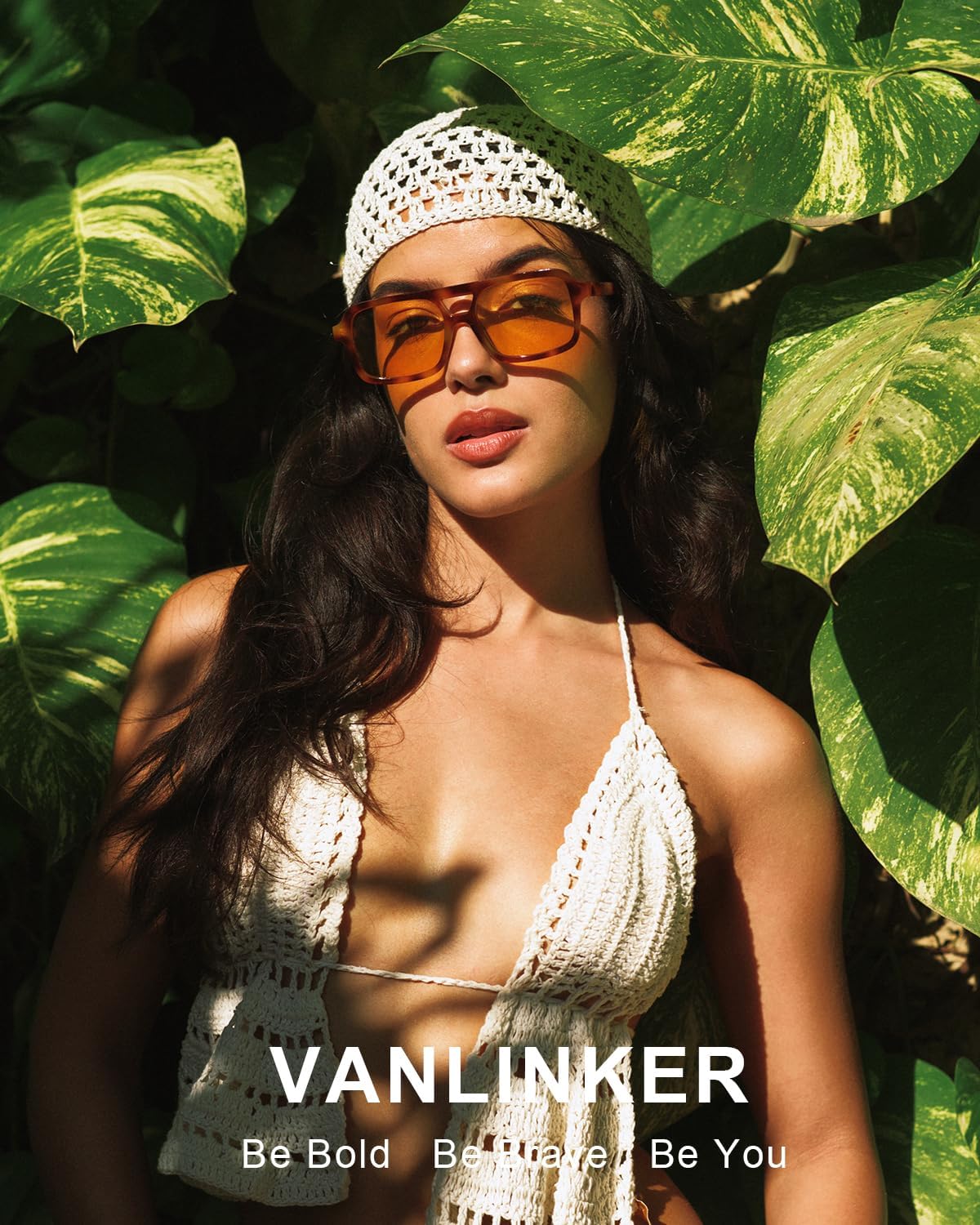 VANLINKER Retro 70s Square Aviator Sunglasses for Women Men Vintage Trendy Rectangle Sun Glasses VL9816 - Image 3