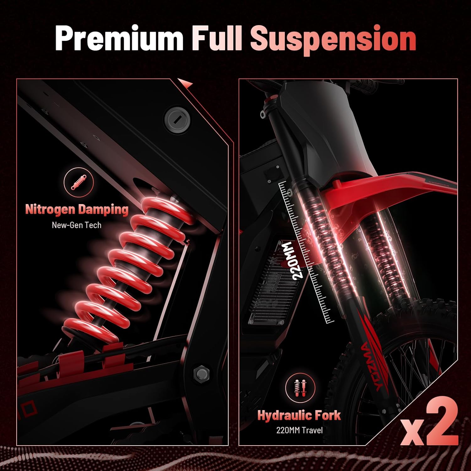 IN10 Electric Mini Dirt Bike for Teens Adults, 14/12 Fat Tire 2600W Electric-Motorcycle with 48V 23AH Battery Ebike 40MPH Hydraulic Brakes Mountain Off-Road EBike, Fit Age 13+ IN10 Electric Mini Dirt Bike for Teens Adults, 14/12 Fat Tire 2600W Electric-Motorcycle with 48V 23AH Battery Ebike 40MPH Hydraulic Brakes Mountain Off-Road EBike, Fit Age 13+