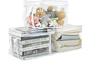 3 Pcs Clear Toy Organizer