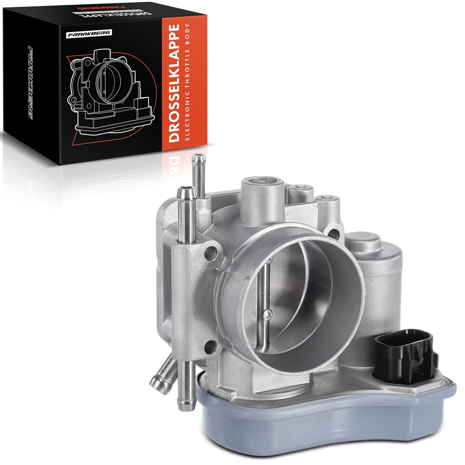 Frankberg Drosselklappe Drosselklappenstutzen Kompatibel mit Astra G F67 Corsa C F08 Omega B V94 Vectra B J96 1.8L 2.2L 1995-2010 9128518