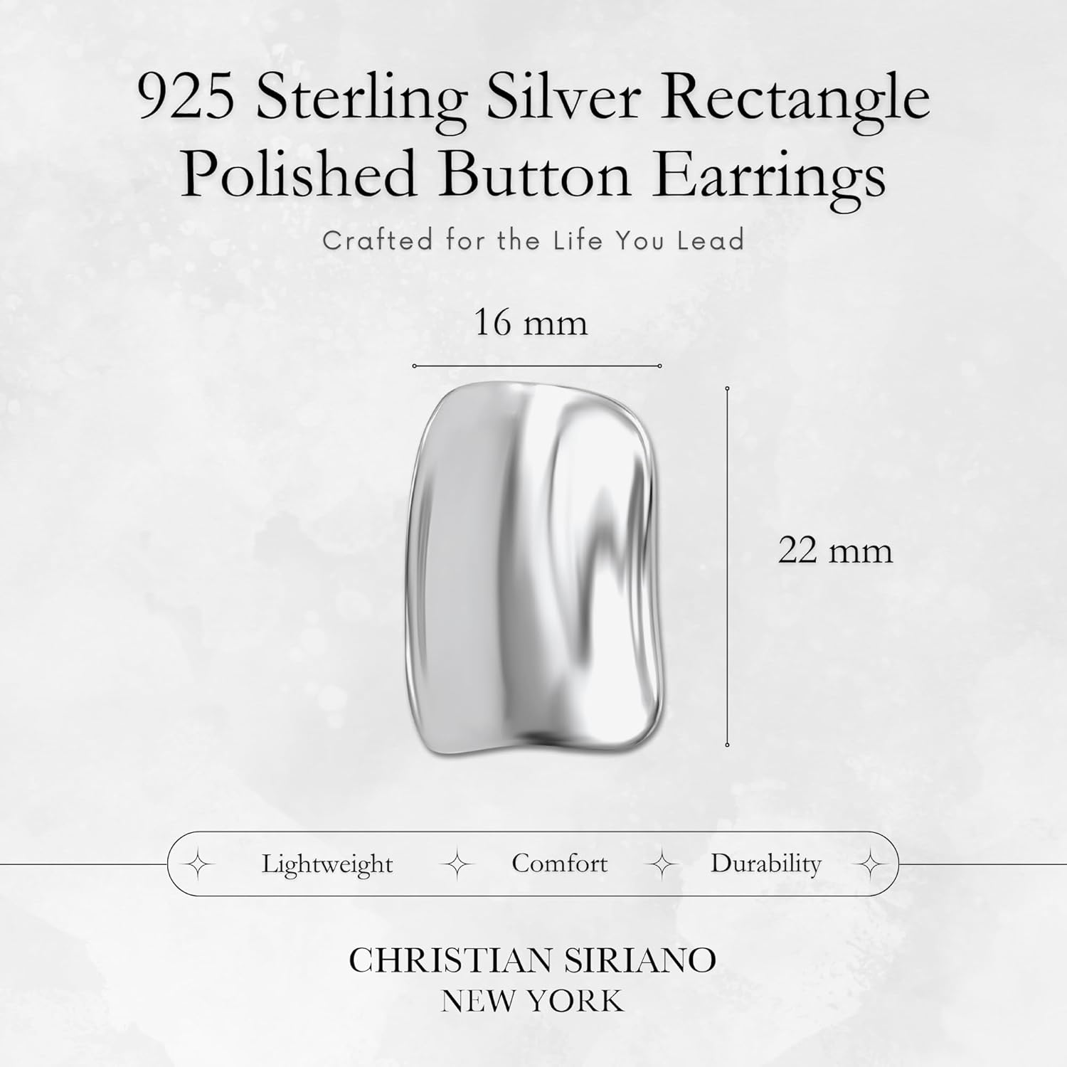 18K Gold Plated Sterling Silver Earrings for Women – Pure & Polished, Twist, Square, Hinged Tube, Abstract & Heart Shape Hoops – Lightweight, Hypoallergenic, Non-Tarnish Jewelry (Sizes: 3x35mm-46x30mm) - Image 2