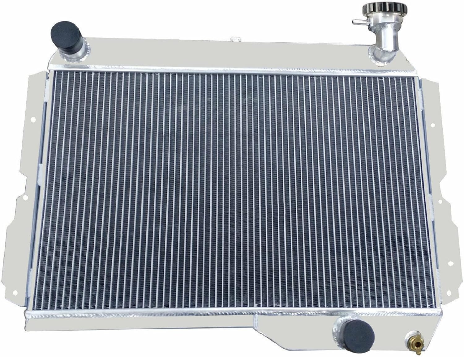 4 Row Radiator for Toyota Land Cruiser 1981-1990 60 Series FJ60 2F Petrol 4.2 MT,1982 1983 1984 1985 1986 1987 1988 1990,US SHIPPING