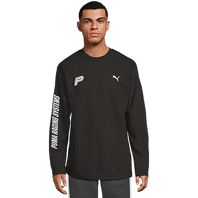 Мужская рубашка PUMA Future Archive Waffle Relaxed Long Sleeve Tee puma black
