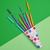 Paper Mate Flair DUAL Felt Pens, Twin Tip Point, Assorted Inks, 8/Pack (2181604) – view 8