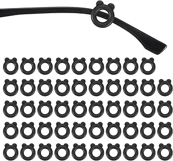 PATIKIL Ganci per le orecchie per occhiali da sole, in silicone
