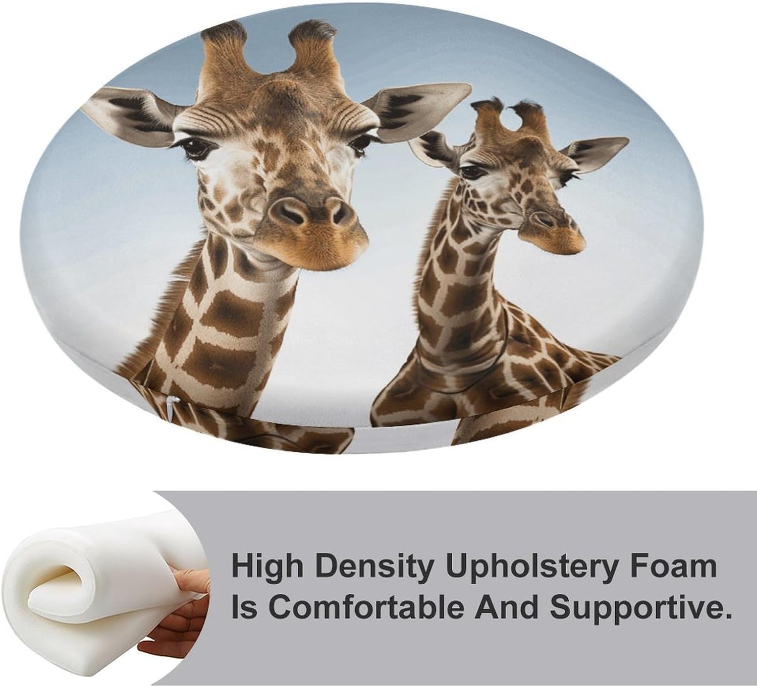 Necks of Giraffe Chair Cushions Floor Pillow Chair Pad