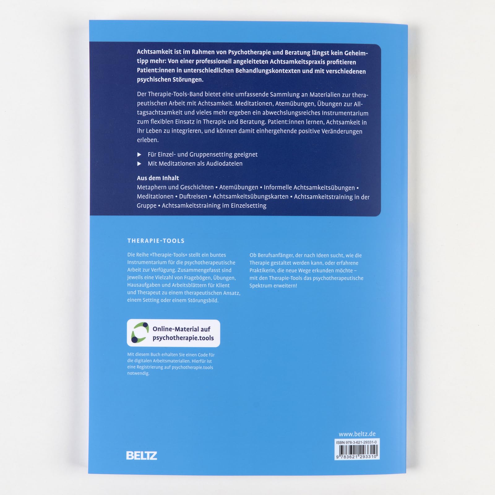 Therapie-Tools Achtsamkeit: Mit Online-Material (Beltz Therapie-Tools)