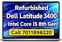 Certified Latitude 3400 Ultra Slim Business Laptop – Core i5-8365u, 8th Generation 16GB RAM, 256GB SSD, 14” Full HD, Win 11 Pro (16, GB, 2, TB) gallery image