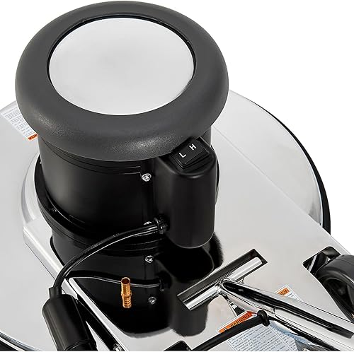 Miniatura 6 de Global Industrial Máquina de piso de doble velocidad con cable, ancho de limpieza de 20 pulgadas, construcción de acero inoxidable duradera, motor