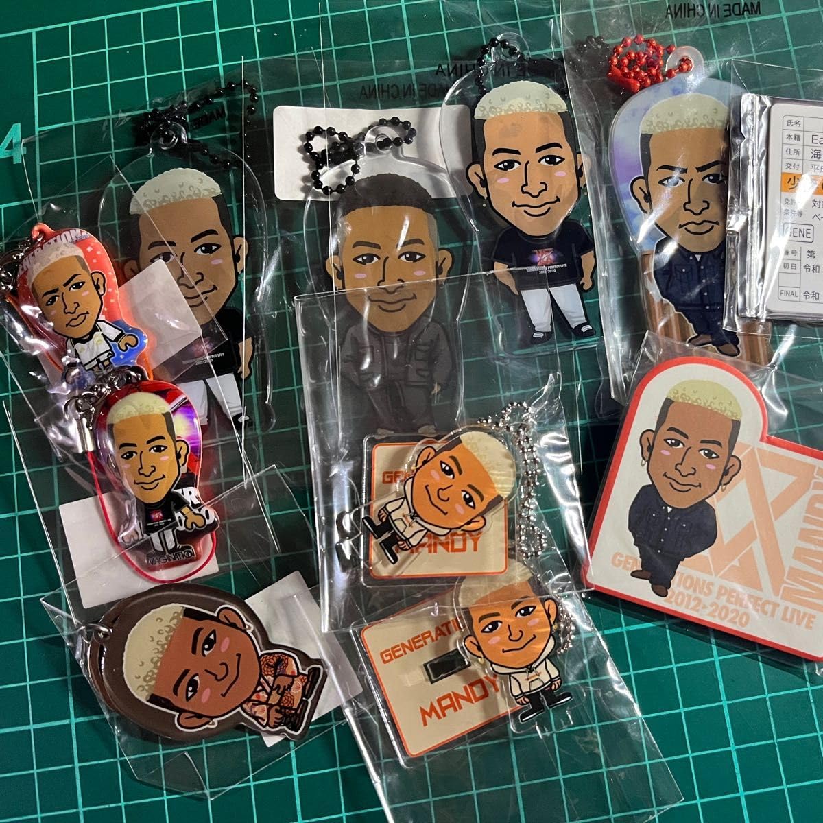 Amazon.co.jp: GENERATIONS 関口メンディー グッズ12点セット : おもちゃ 