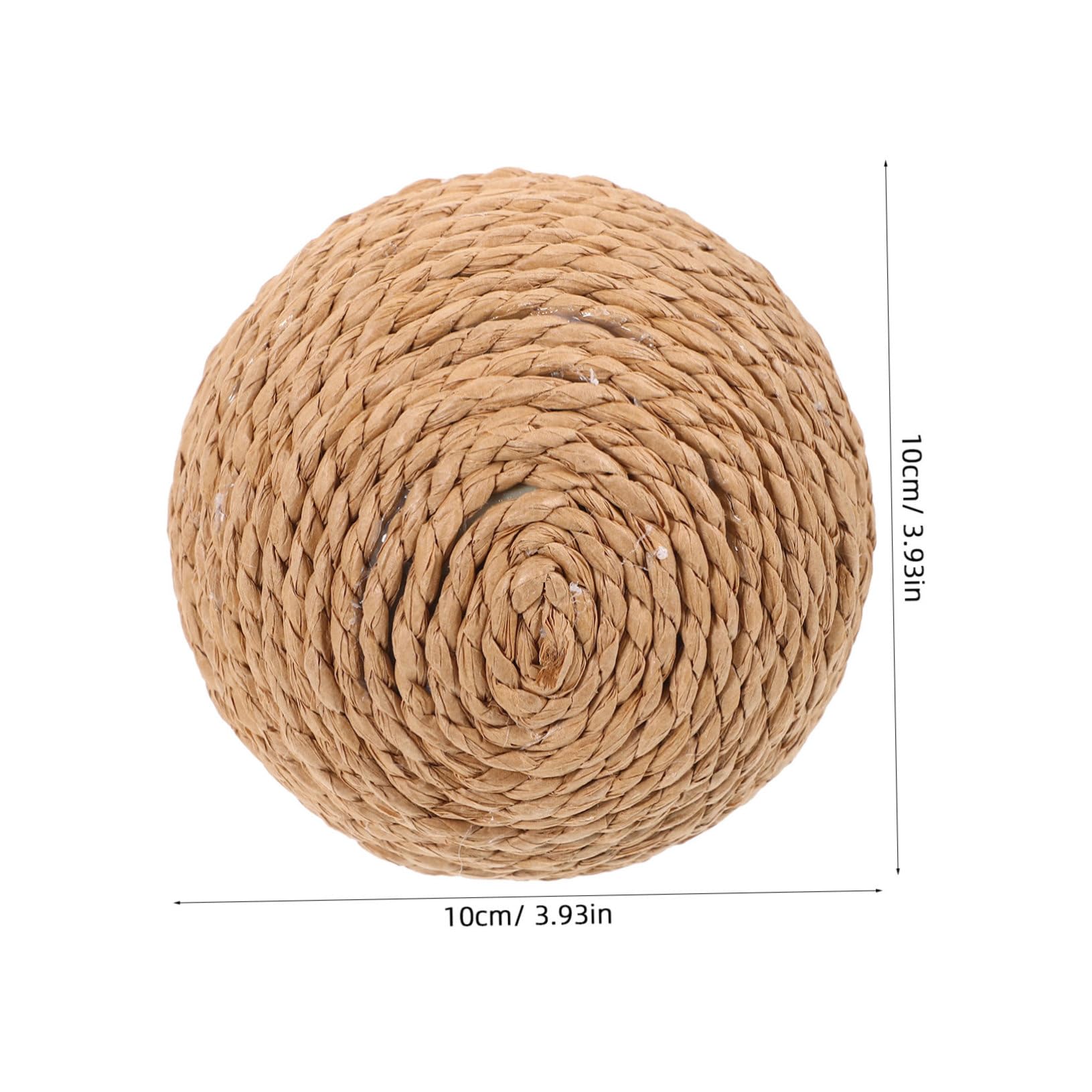 Garneck Interactive Cat Chewing Ball Durable Natural for Kittens and Cats Relief Exercise Portable Pet Supplies for Indoor Fun