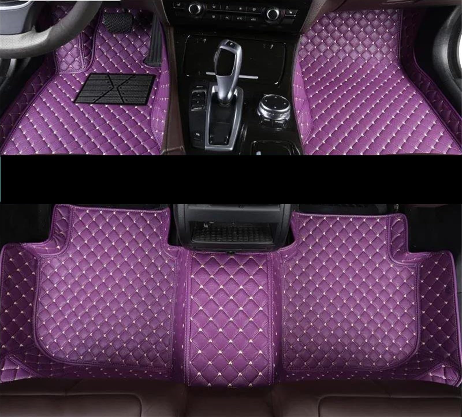 Tapis de sol voiture en cuir anti-saleté pour Mercedes Classe A 2004-2012