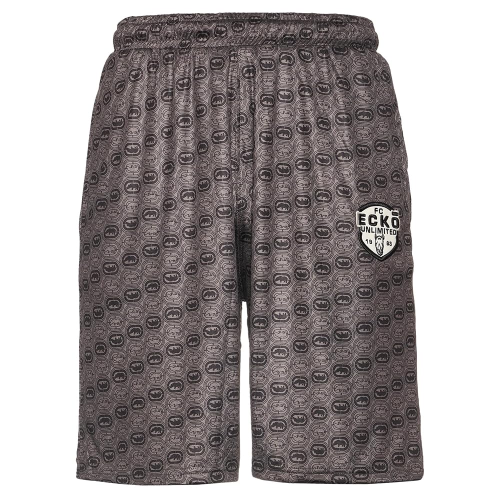 Short Ecko Unltd Logo Mania 3XL en molleton doux avec imprimé graphique - 2