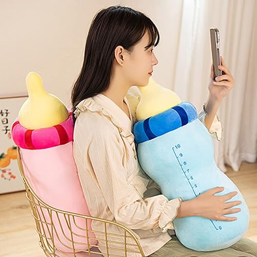 Miniatura 6 de Juguete de peluche en forma de botella de leche, juguete de peluche suave, regalos de cumpleaños para niños, decoración de hogar, sala de estar,