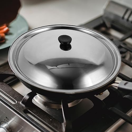 Miniatura 8 de DECHOUS Cacerola con tapa Tapa de sartén Tapas de vidrio para hornear Tapas de repuesto Cubierta de plato de microondas Tapa de sartén de cocina