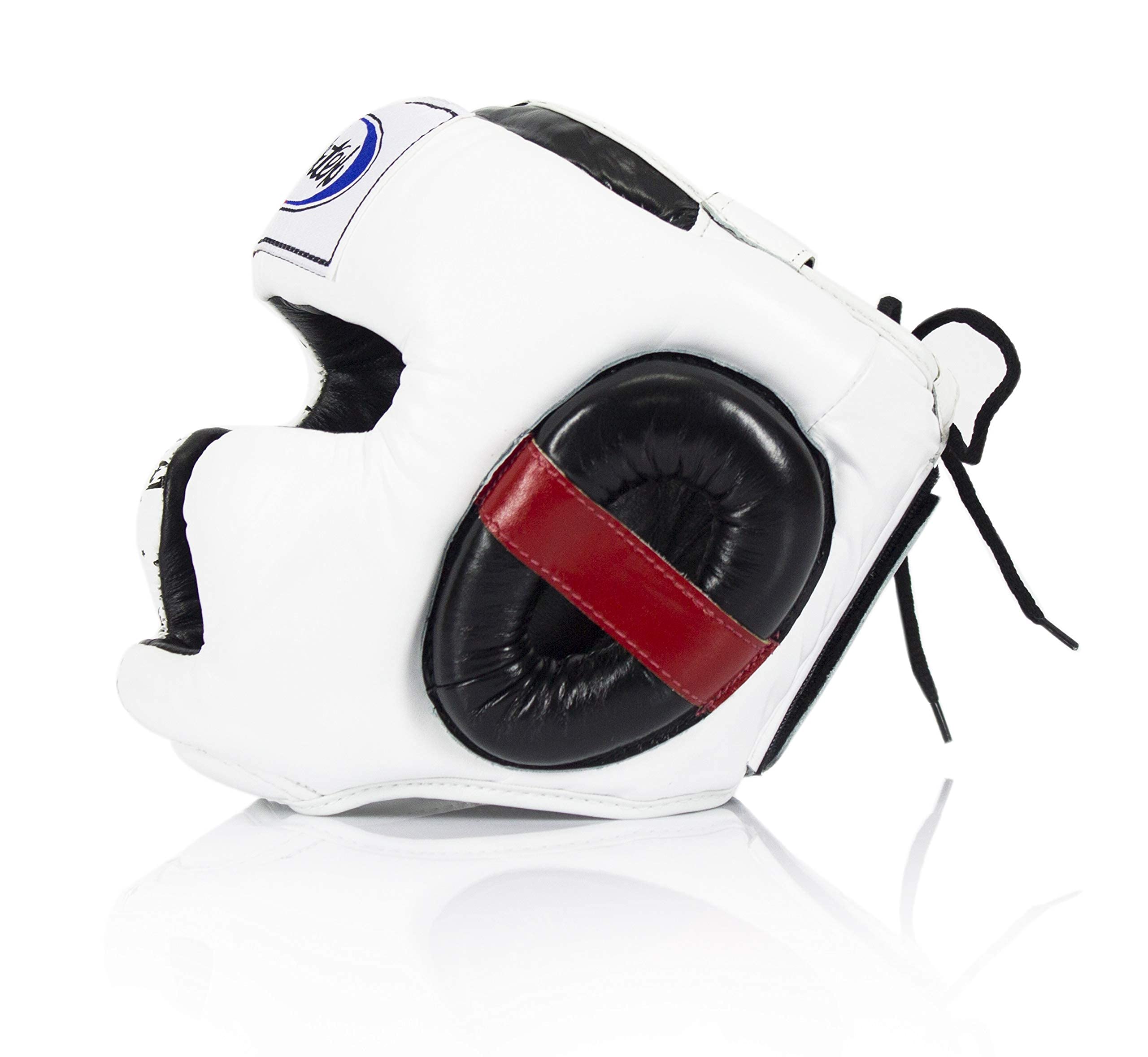 Amazon | Fairtex Super Sparring Boxen cuir, blanc/noir, m