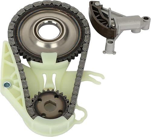 SCITOO Kit de cadena de transmisión de bomba de grasa de 5 piezas 11418663609, 11417605367 apto para BMW 320i  328i  328i xDrive  428i  428i Gran disponible en Yaxa El Salvador