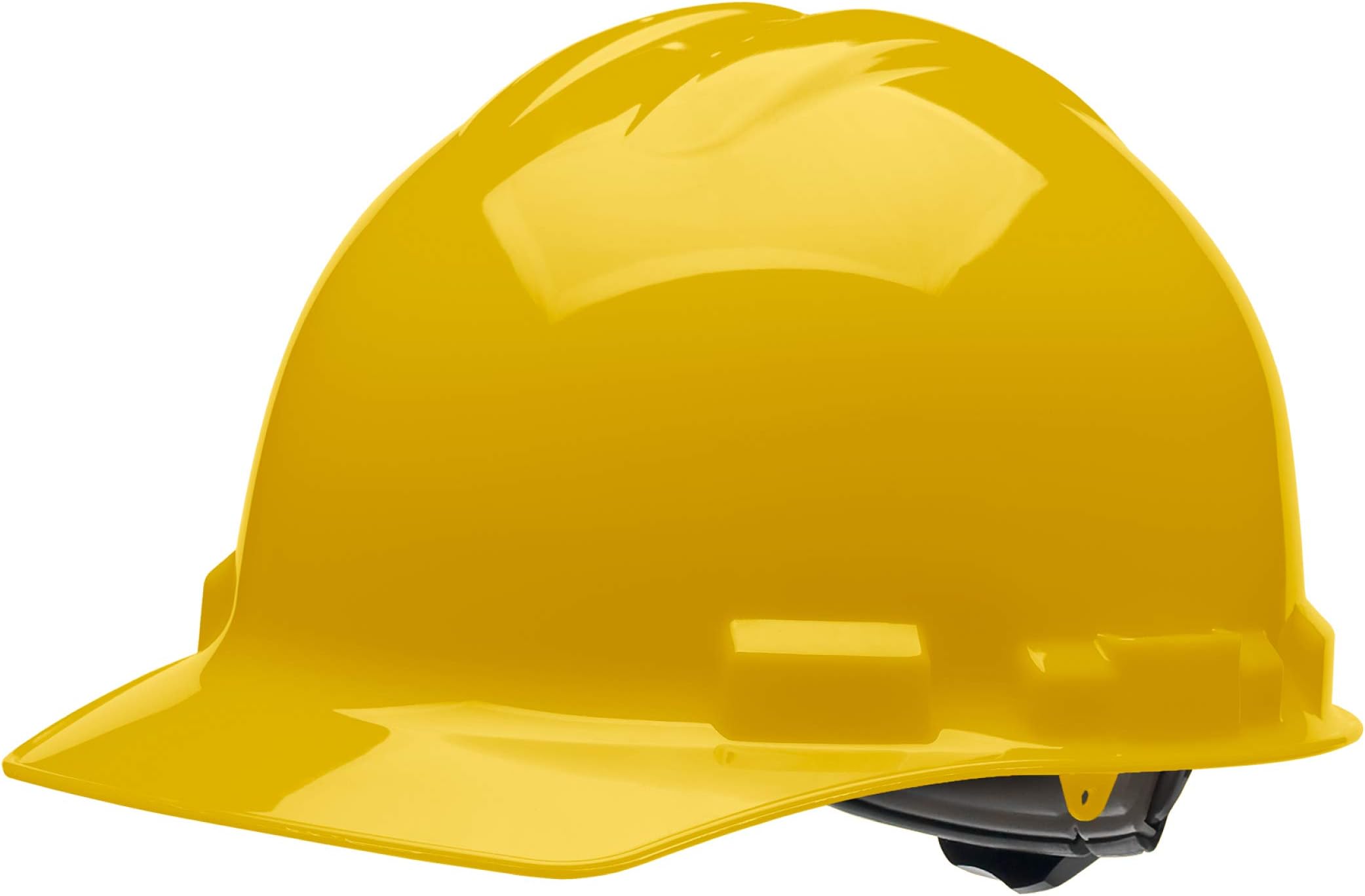 Malta Dynamics Hard Hat – Cap-Style Construction and Safety Hard Hats for Men and Women, 4 Pt. Hard Hat Suspension System, OSHA & ANSI Compliant, Made in the USA (1 Pack, Yellow)