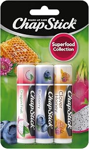 ChapStick Lip Balm, Superfood Collection 3-Pack – Dragon Fru…