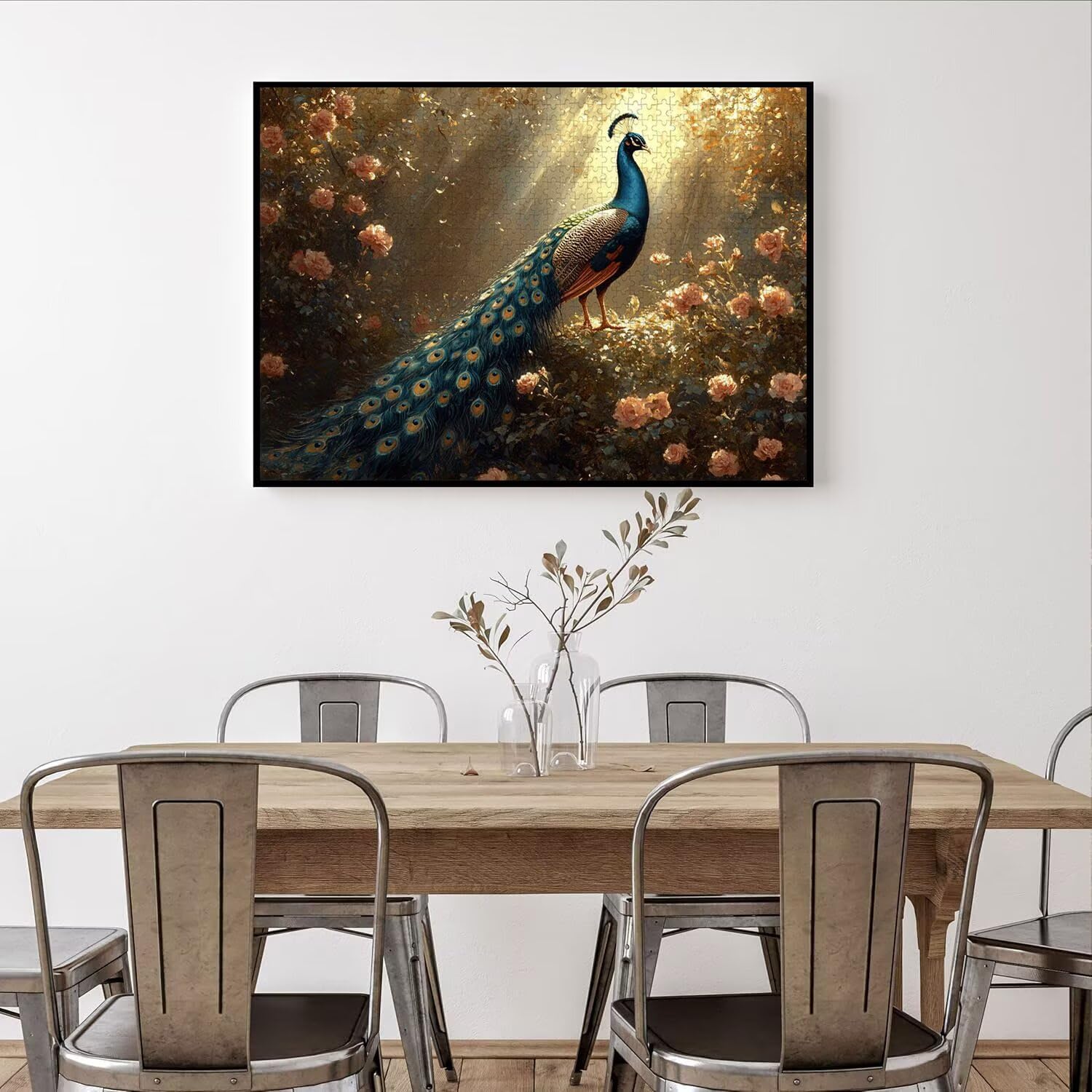 Puzzle 4000 Pezzi Paone Puzzle Classici per Gioco Familiare, n-386 | Impossibile Puzzles, Intrattenimento Creativo, Rilassamento Intelligence, Regalo per Amore e Amico, Decorazioni Casa, piante