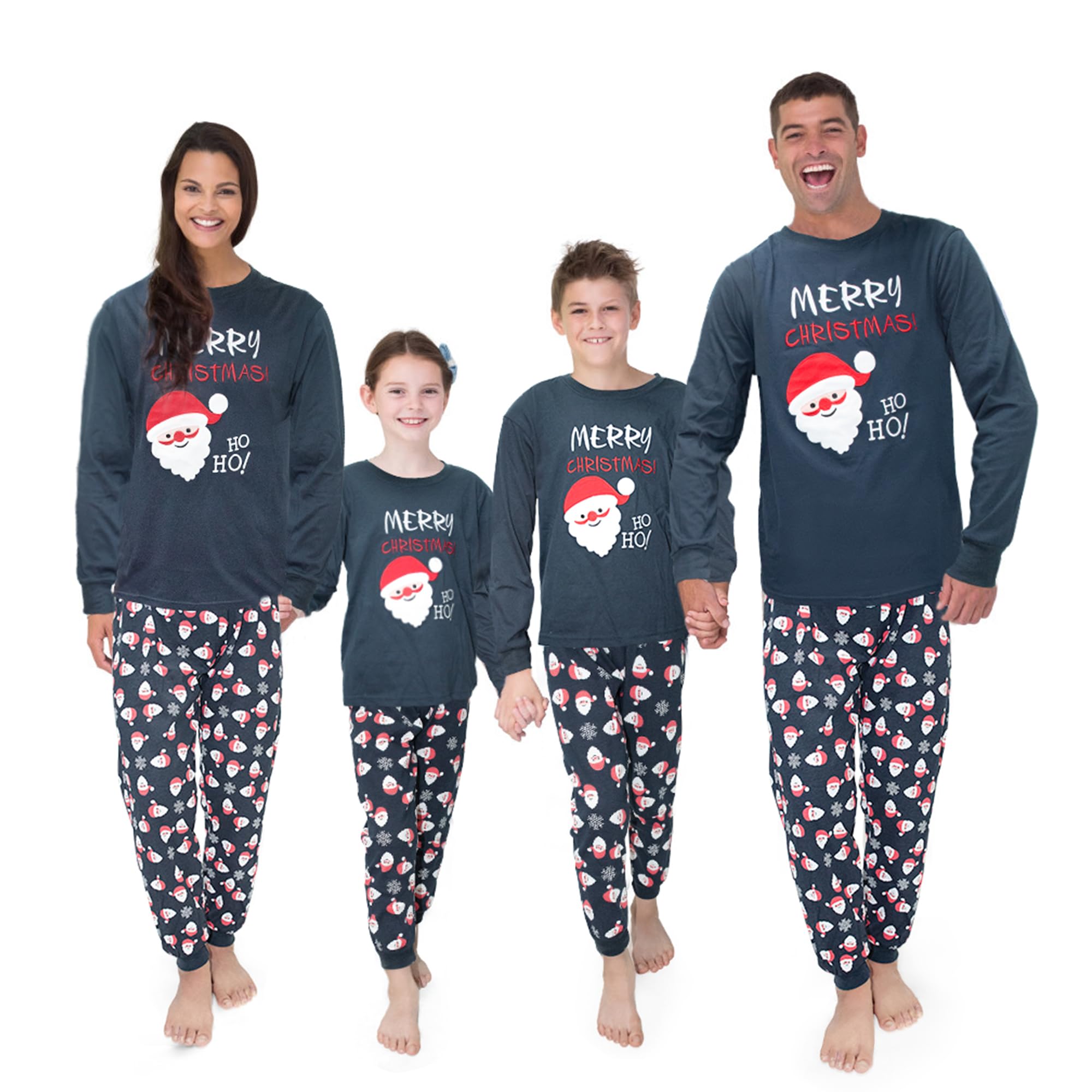GRPSKCOS Christmas Pajamas for Family, Christmas Matching Family Pyjamas Set, Xmas Santa C...