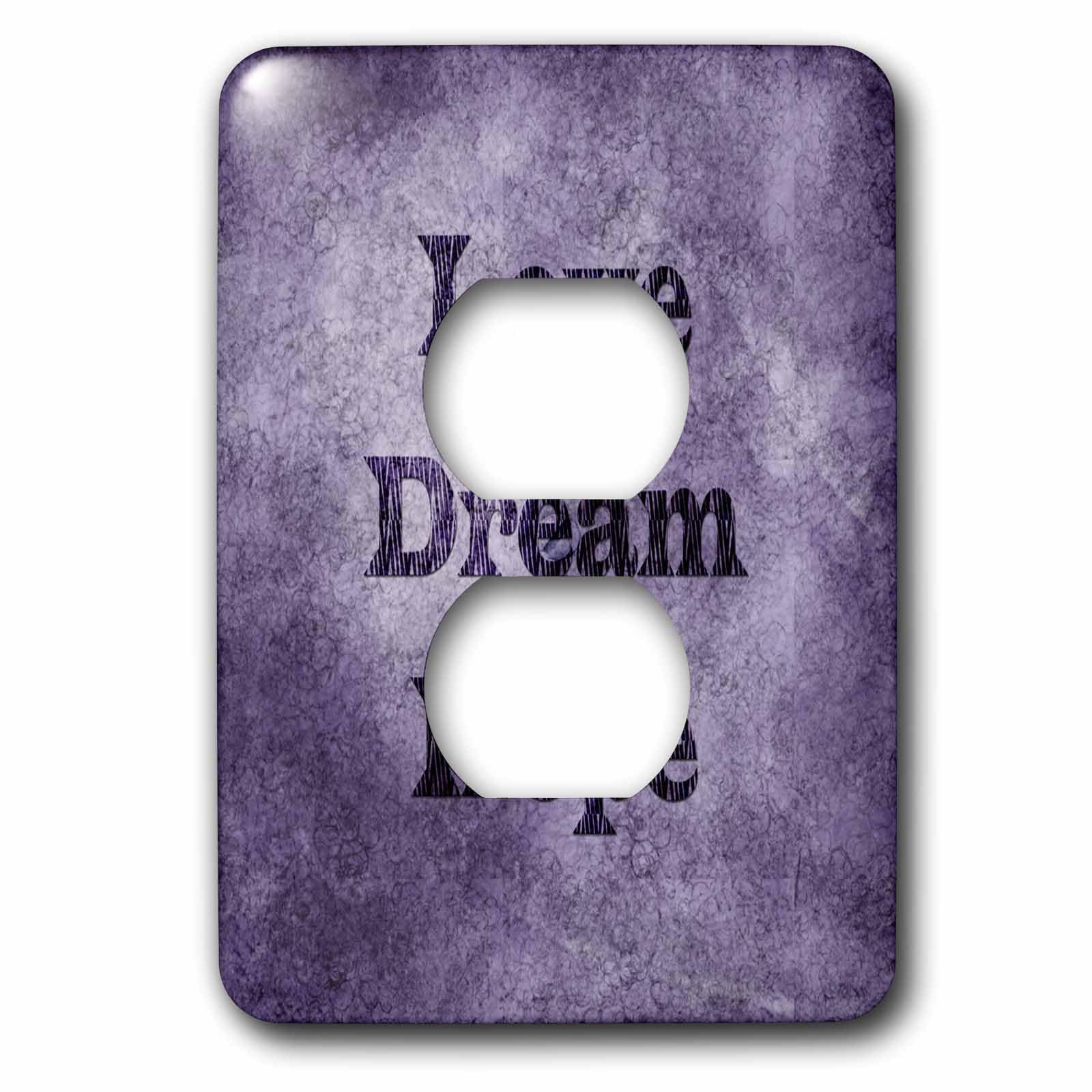 Plaque pour 2 prise de courant pour masquer les plastiques ternes