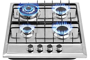 30 Inch 4-Burner Gas Cooktop