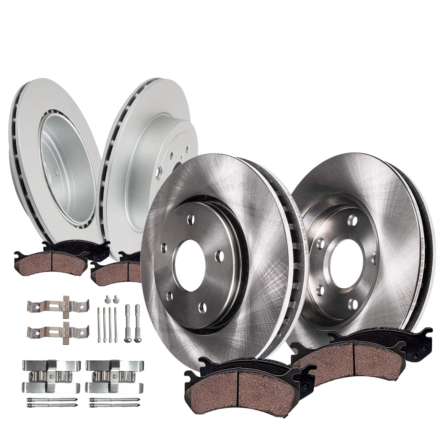 Detroit Axle 8pc Brake Kit for Subaru WRX STI