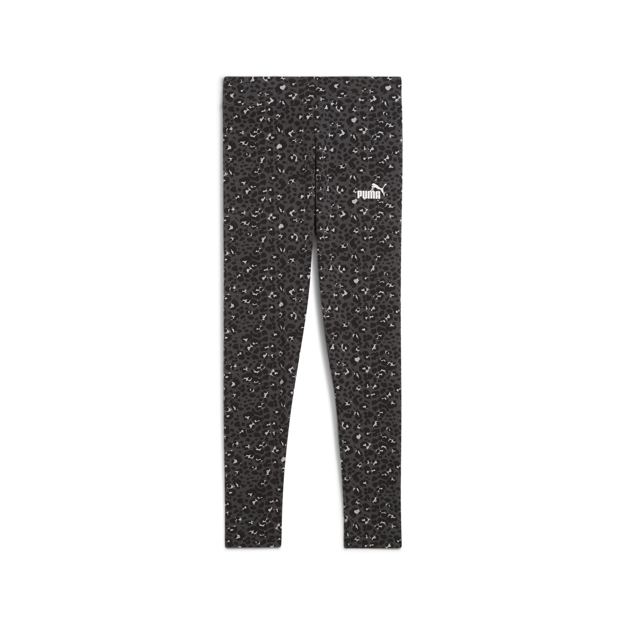 PUMA Mädchen Essentials Graphic Animal Leggings 164, Black