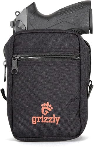Miniatura 3 de Grizzly's WiLDERNESS - Funda protectora súper acolchada, se adapta a pistolas de tamaño mediano y completo. Bolsillos interiores de malla. Protege