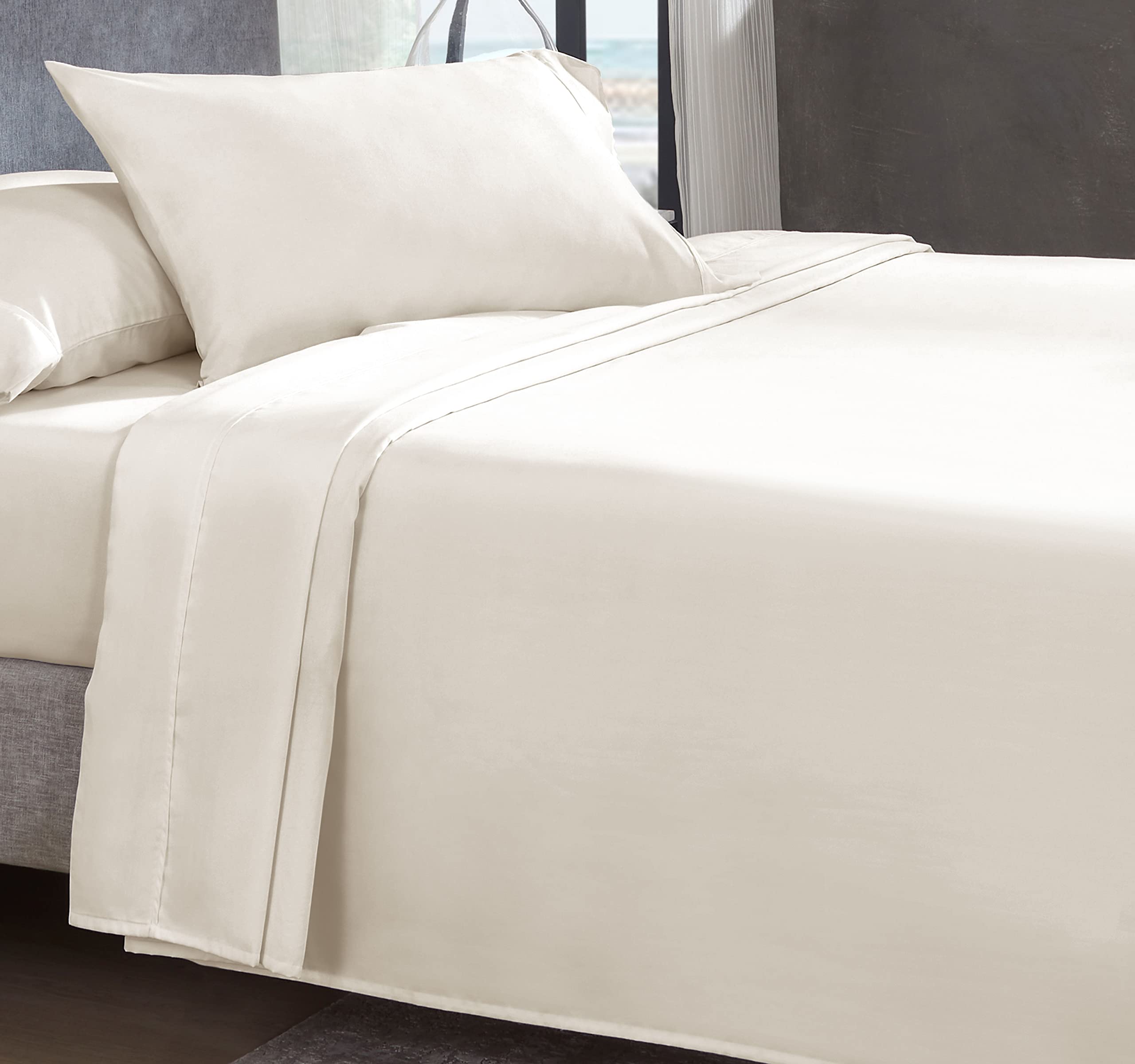 100% Cotton Sheets, Twin XL Sheets Set 